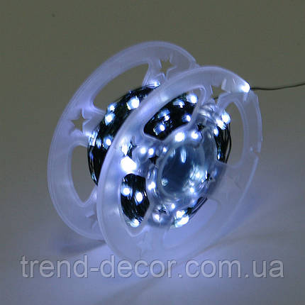 Гірлянда LED холодне світло 400 діодів 40 м. 42245, фото 2