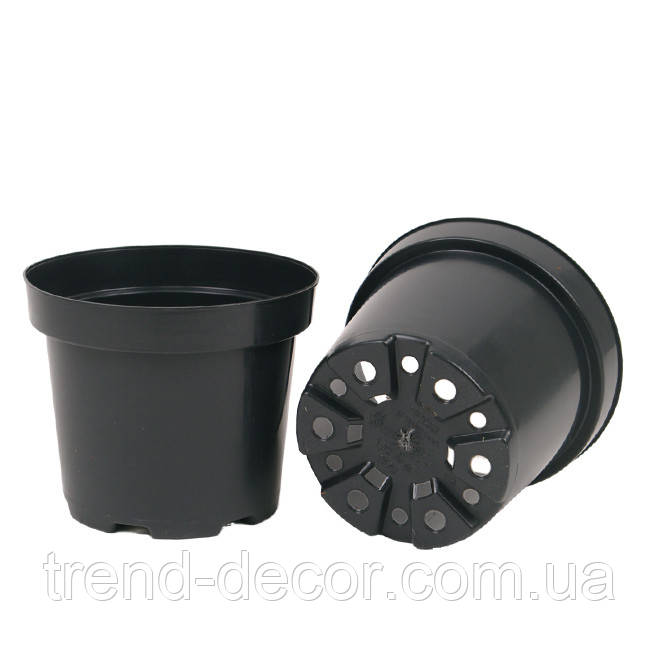 Горщик для розсади чорний FS 18 см.
