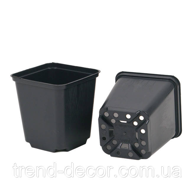 Горщик для розсади квадрат 9х9 см.