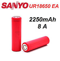 Акумулятор  SANYO UR18650EA 2250 мА·год / 8 A