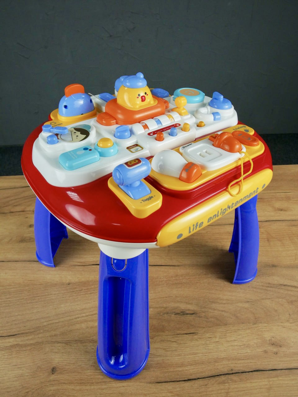 Центр розвиваючий CY 8010 B столик ігровий музичний бізіборд, фото 1