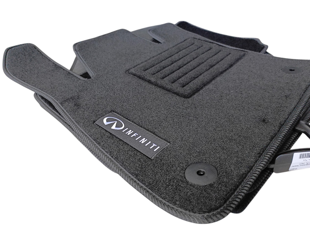 ворсовые коврики infiniti qx50 передний вид