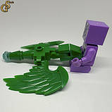 Фігурка Майнкрафт Minecraft з драконом, фото 3