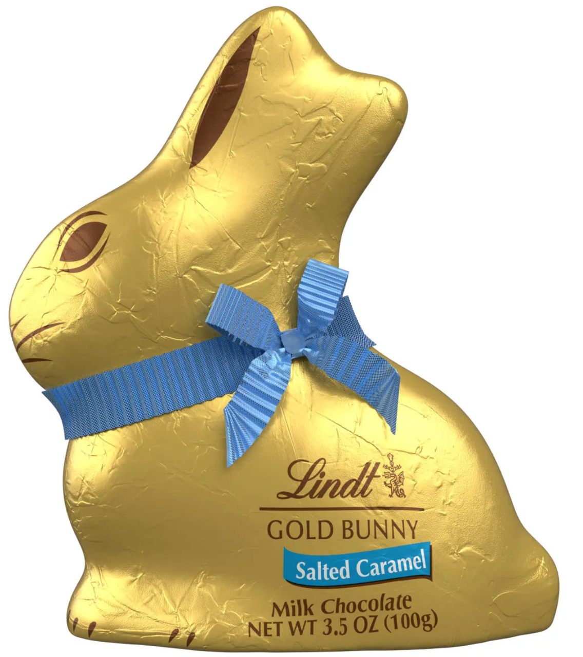 Шоколадний кролик Lindt Salted Caramel Chocolate Gold Bunny 100г