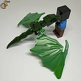 Фігурка Майнкрафт Minecraft з драконом, фото 3