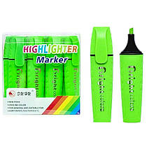 Маркер текстовий Highlighter DH700 зелений, на спиртовій основі