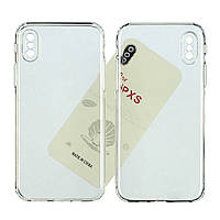 Чохол силіконовий KST для iPhone X, iPhone XS прозорий