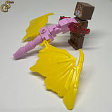 Фігурка Майнкрафт Minecraft з драконом, фото 3