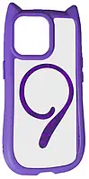 Чохол Cat Case з підтримкою Magsafe для Apple iPhone 15 Pro Max / violet