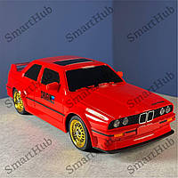 Машинка для дрифту BMW Е30 на радіокеруванні Червона. Дрифт машинка БМВ на пульті керування, на радіоуправлінні, на акумуляторі