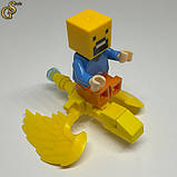 Фігурка Майнкрафт Minecraft з драконом, фото 2