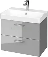 Cersanit Mille Slim umywalka z szafką Lara 60 cm szara S801-317-DSM