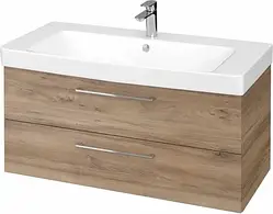 Cersanit Mille 100 Umywalka Z Szafką Orzech S801331Dsm