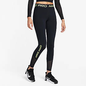 Urbanshop com ua ЖІНОЧІ ЛОСІНИ NIKE PRO DF MR TIGHT NVTY (FB5687-010) РОЗМІРИ ЗАПИТУЙТЕ