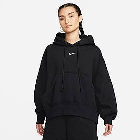 Urbanshop com ua ЖІНОЧА ТОЛСТОВКА NIKE NSW STYLE FLC PO HOODIE OOS (DQ5858-010) РОЗМІРИ ЗАПИТУЙТЕ