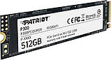 Накопитель SSD 512GB Patriot P300 M.2 2280 PCIe NVMe 3.0 x4 TLC (P300P512GM28), фото 4