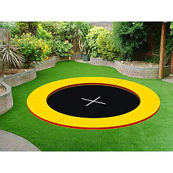 Ґрунтовий батут круглий KIDIGO Circle 2,4х2,4 (222706), Україна