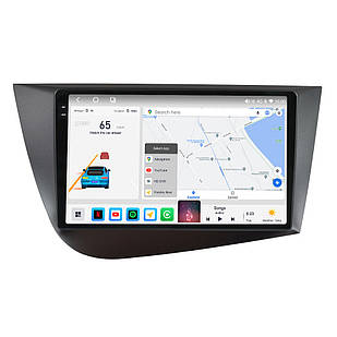 Штатна магнітола Mekede M6 Plus Seat Leon 2 (2005 - 2012) CarPlay QleD