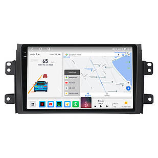 Штатна магнітола Mekede M6 Plus Suzuki SX4 1 2006 - 2014 For Fiat Sedici (2005 - 2014) CarPlay QleD
