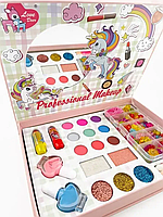 Набір косметики помада, Дитяча косметика принцеса тіні (2В1, 72 предмети), DVS