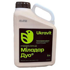 Гербіцид Міладар Дуо (Нікосульфуpoн 45 г/л + Мезотріон 100 г/л), 5 л.
