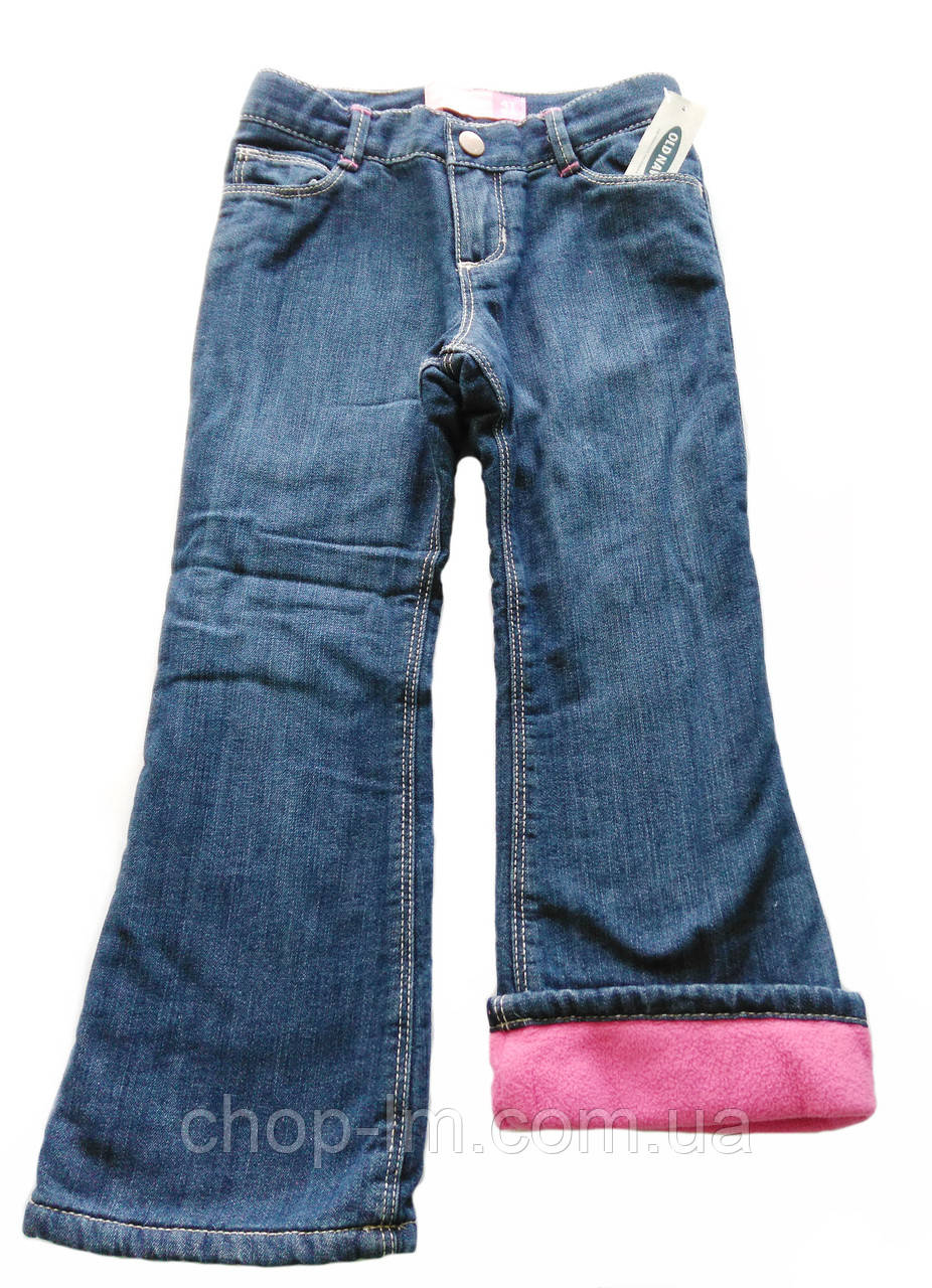Джинси Old Navy для дівчинки (фліс) 12-18, 18-24 місяців, 2, 3, 4 роки