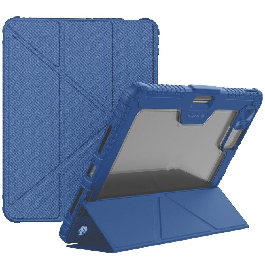 Чохол книжка для планшета Nillkin Bumper Leather Case Pro для Apple iPad Pro 11" 2024 Blue