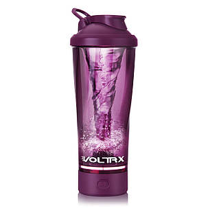 Шейкер спортивний електричний VOLTRX VortexBoost 600 мл. Tritan Purple, фото 1