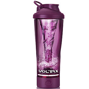 Шейкер спортивний електричний VOLTRX VortexBoost 600 мл. Tritan Purple, фото 3