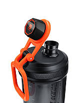 Шейкер спортивний електричний VOLTRX Gallium 600 мл. Tritan Orange, фото 4