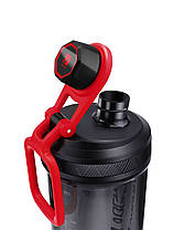 Шейкер спортивний електричний VOLTRX Gallium 600 мл. Tritan Red, фото 4