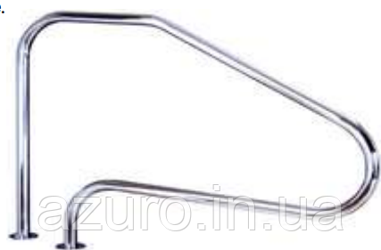 Поручень Flexinox 87468013 для римських сходів FX-01 (1255 мм, фланець, AISI-316L)