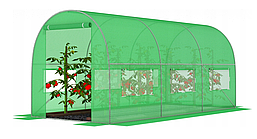 Садова теплиця парник LEOBRO Garden 10м2 Green (LB-10M19), фото 6