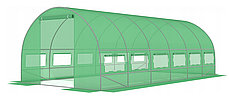 Садова теплиця парник LEOBRO Garden 18м2 Green (LB-18M19)