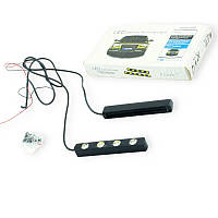 Ходові вогні 12V DRL D 011 110х14мм 0, 5W Megalight