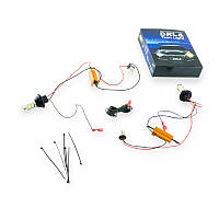 Ходові вогн з функ.пов. 12 (БІЛИЙ ЖОВТИЙ) рез. патрон 1156 (А 12-21) Megalight