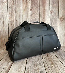 Жіноча спортивна сумка стиль Найк, сумка для фітнесу Nike чорна