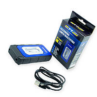 Ліхтар інспекційний 5w cob, акб 1500 маг, usb, магніт, 2 режими, на підставці з регулюванням Wer Tools