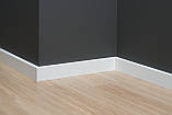 Плінтус МДФ Egger під фарбування Cubic 60 мм Білий (L201), фото 3