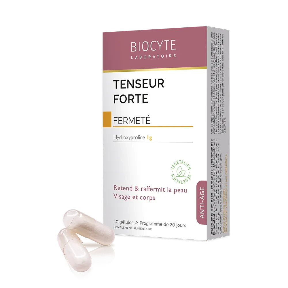 Biocyte Tenseur Forte Відновлює контури обличчя і пружність шкіри, 40 капсул