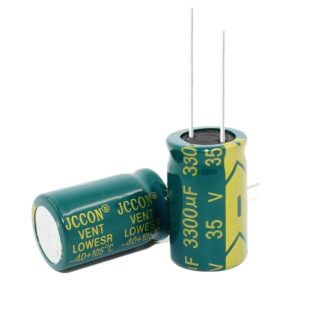 Конденсатор 35V 3300uF 16*25 105C електролітичний, LowESR, JCCON, для живлення FPV дронів