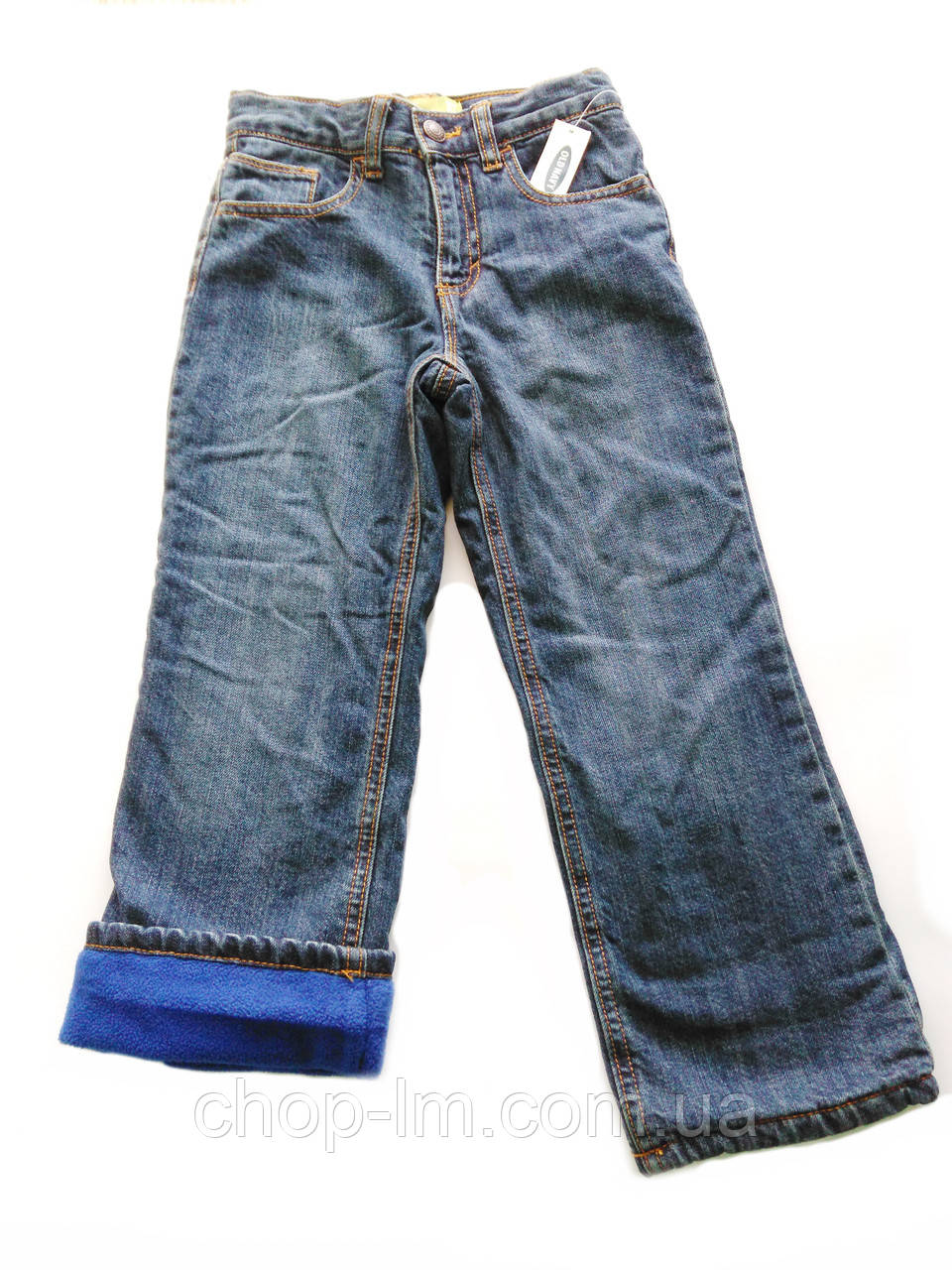 Джинси Old Navy для хлопчика (фліс) 12-18, 18-24 місяців, 2, 4, 5 років                    