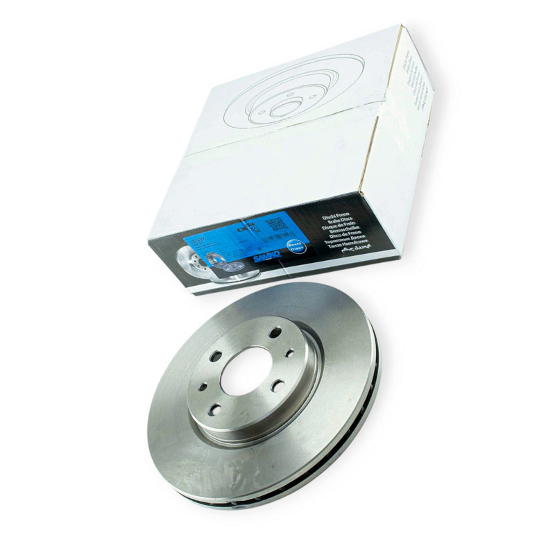 Диск гальмівний передній Fiat Doblo 01-, Qubo 08-, Citroen Nemo 08- (257mm22mm) (LPR-Samko), фото 1