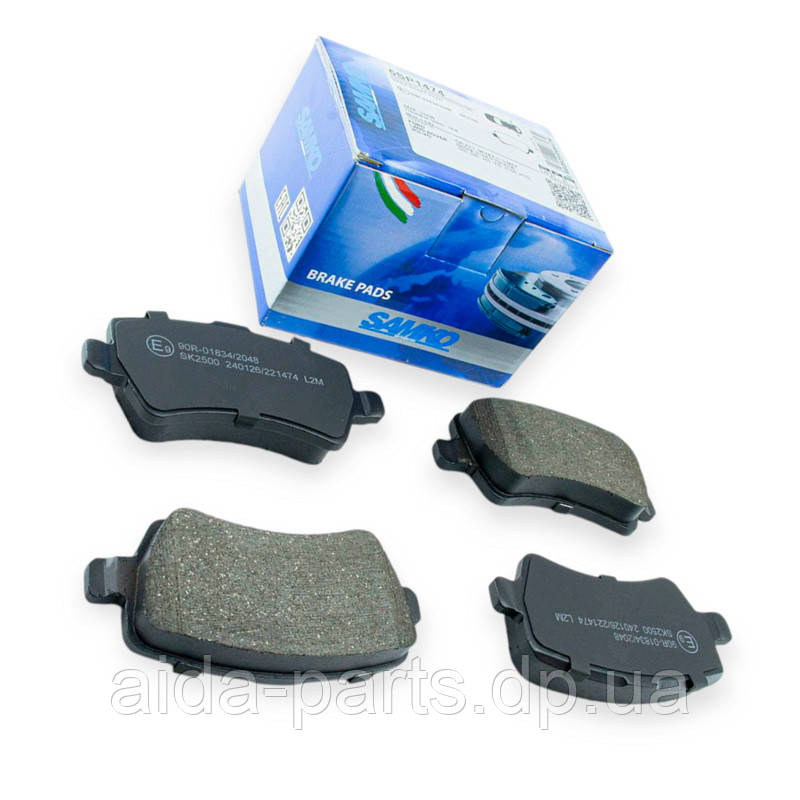 Колодки гальмівні задні Volvo S80, V70, Ford Galaxy, Land Rover Freelander II 06- (LPR-Samko), фото 1