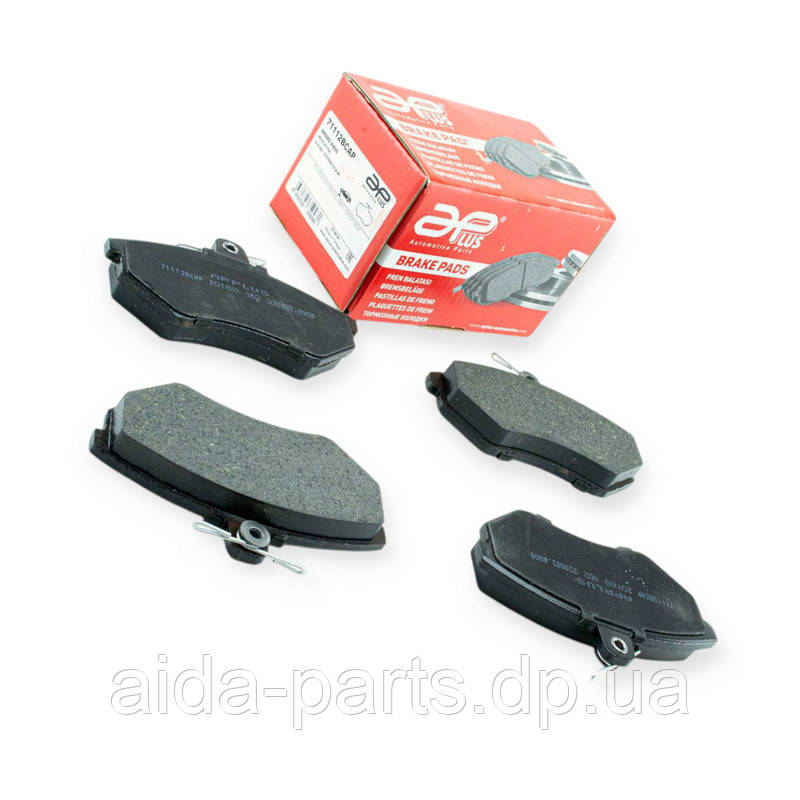 Колодки гальмівні передні Audi 80 (83-87), Passat B3-B4 (86-93), Golf (86-91) тонка (APLUS), фото 1