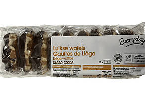 Бельгійські шоколадні вафлі Luikse Wafels 600 г, фото 4