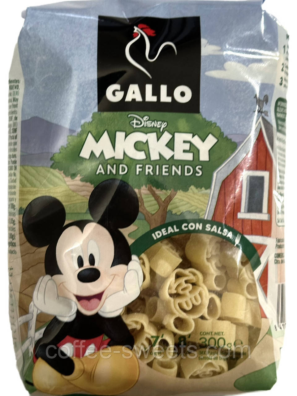 Макаронні вироби Gallo Disney Mickey and Friends 300 г Іспанія