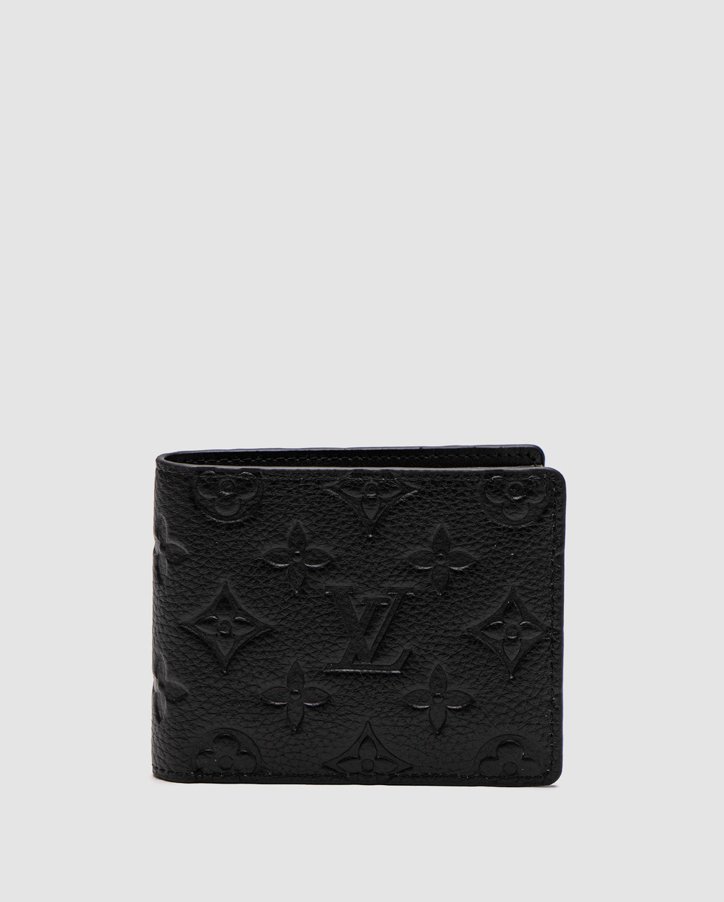 Жіноча брендова сумка Louis Vuitton Multiple Wallet Monogram Taurillon Leather Black 11 х 9 х 2 см люкс якість, фото 1