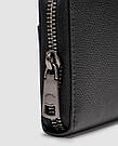 Жіноча брендова сумка Coach Essential Slim Accordion Zip Wallet with Signature Canvas Interior Black 20 х 10 люкс якість, фото 2