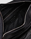 Жіноча брендова сумка Montblanc Messenger Black 25 х 17 х 7 см люкс якість, фото 3